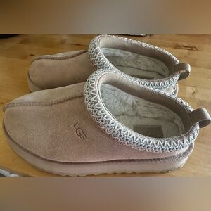 UGG Beige Suede Slip-Ons